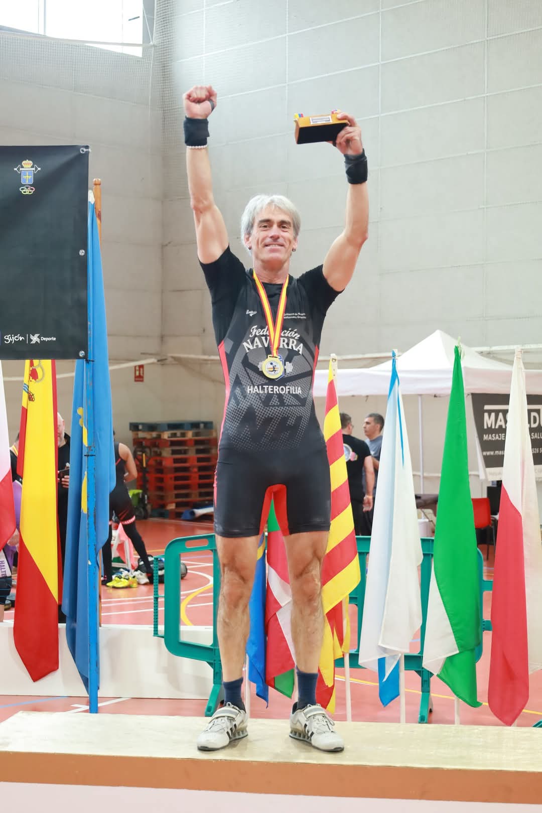 Podios navarros y nuevo presidente navarro para el Comité Español en el X Campeonato de España Máster 2025